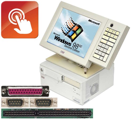 Ordinateur avec 232 lpt - rs-232,