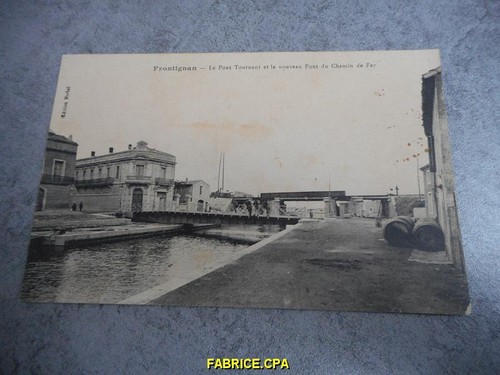 Old postcard frontignan - frontignan, le