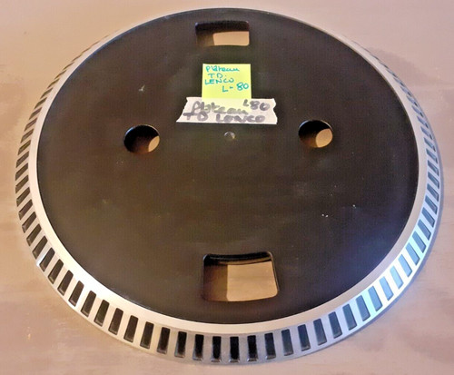 Plateau métal pour platine