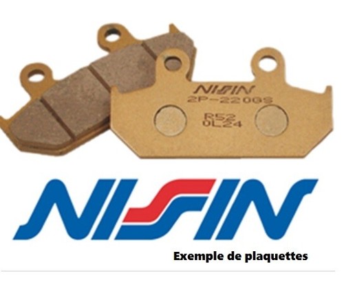Plaquettes frein moto avant