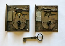 SERRURE ANCIENNE, 2 serrures