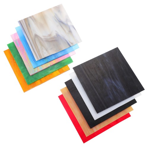 Pcs verre pour vitrail - 10,