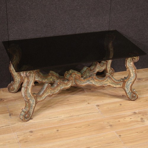 Table basse bois laqué - en,