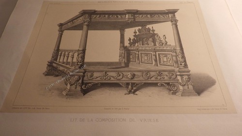 1860 lit baldaquin vredeman - baldaquin,