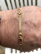 Bracelet ancien en or jaune 18