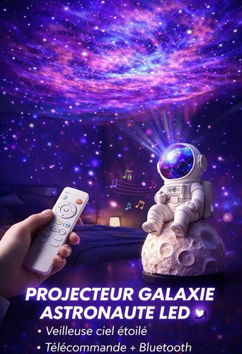 Projecteur galaxie astronaute - galaxie,