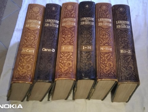 Larousse éme siècle - larousse, du