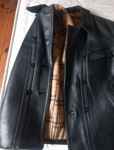 Veste cuir ideal type le - veste,