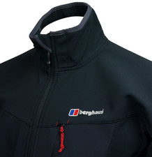 Berghaus | Ghlas Softshell Jacket Large (Black) Outdoors Walking Mountains
