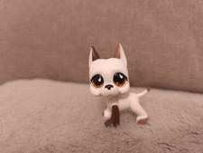 Authentic Littlest Pet Shop #750 Great Dane Dog / Original Hasbro LPS.