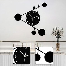 Horloge murale géométrique