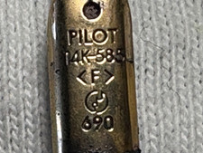 Pilot Capless Polyhedral vanishing tip Fountain Pen 14K 585 Gold vintage rare