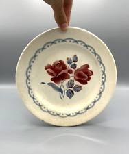Digoin Sarreguemines dessert plate Cannes model Ø20.5 cm - vintage roses