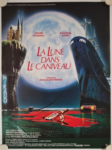 Affiche cinéma lune dans - cinéma, le