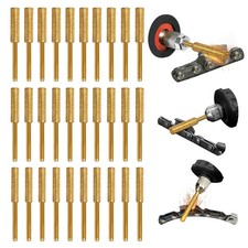 Diamant Affuteur Affuteuse de Chaine 30 Piezas Affûteur de Tronçonneuse Diama...