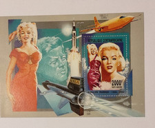 Marilyn Monroe bloc timbre