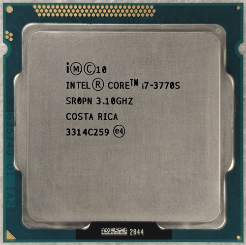 Intel core 3770s - intel, sr0pn