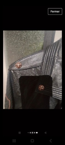 Blouson moto cuir femme - blouson,