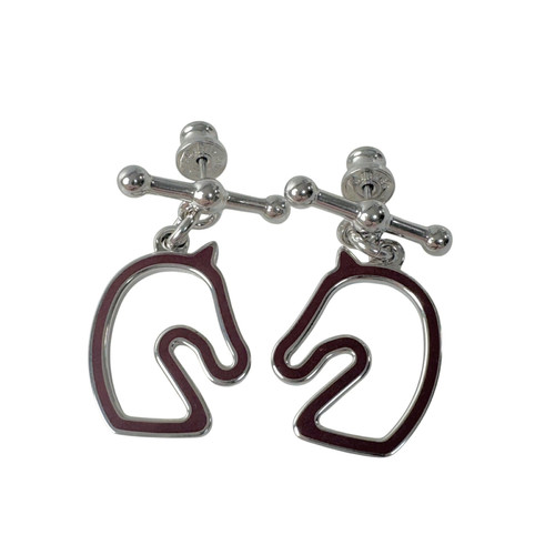 Hermes tonelle earrings - tonelle, metal