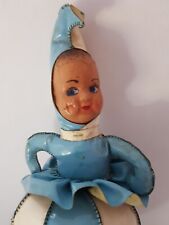 Ancien  poupée poupon CULBUTO clown /  fou du roi 27 cm