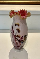 Vase Français Décor Fleur