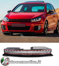Grille calandre masque avant GTI GTD pour VW Golf 6 2008-2013 rouge noir