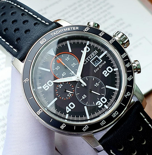 Citizen brycen black - citizen, leather