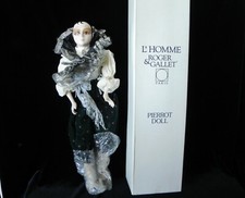 L’Homme Roger & Gallet PIERROT DOLL NAPILI 18" Paris France