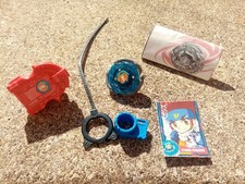 antique toy beyblade spinning top Storm Pegasus + launcher disassembly tool + instructions