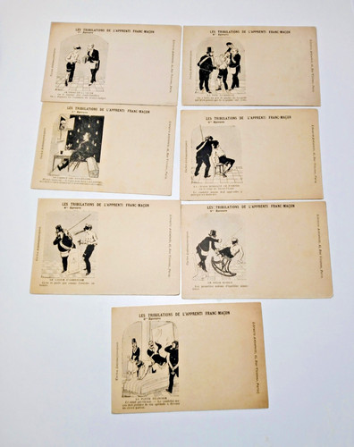 Cpa les tribulations - les,