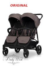 EUROCART Double Pousette Poussette pour Deux Enfants + Nacelle