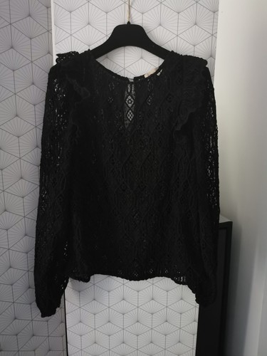 Blouse salina noire sezane