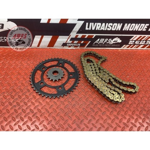 Kit chaine 15x43 honda - 15x43 honda, cbf