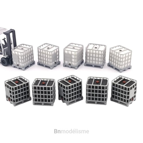 Cuves grillagées 1m3 - cuves,
