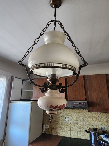 Lustre suspension verre - , et