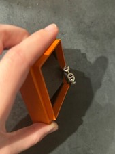 bague hermes argent modèle