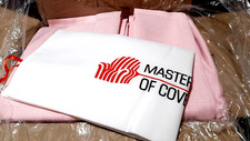 MASTERS OF COVERS  Slipcover Fits IKEA Friheten Sofa  w /Chaise L/R Pink  New