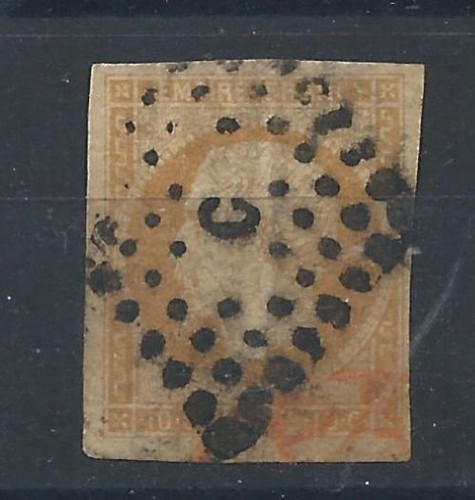 France 13a obl 1853 - n°13a, (fu)