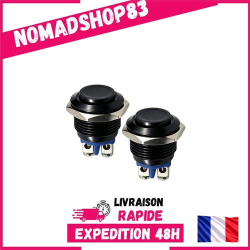 Boutons poussoirs 12v - boutons,