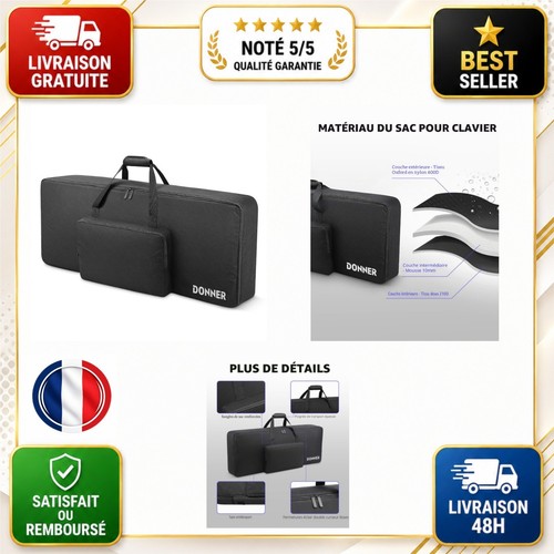 Housse clavier touches - 61,
