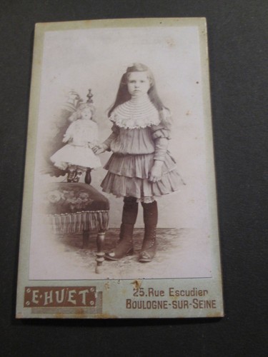 Photo cdv petite - photo, fille