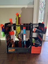 HUGE LOT- Nerf Guns And Nerf Elite Rack Stand (Fortnight, Rival, Dinosquad, MEGA