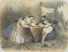 The First Reading Lesson Post Romanticism France C 1872 Child Library