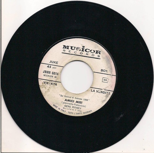 Disco tours gene - disco, pitney