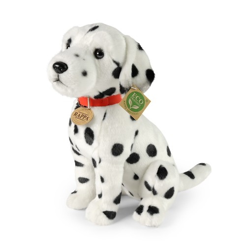Peluche dalmatien avec collier - peluche,