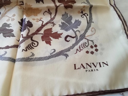 Foulard lanvin vintage - foulard,