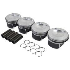 4x Pistons Kit Ø23mm For Audi VW Jetta A4 A6 Q5 GTI 09-15 2.0 TFSI TSI 06H107065