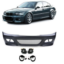 PARE CHOC AVANT LOOK M3 POUR BMW SERIE 3 E46 BERLINE PHASE 1 + 2 ANTIBROUILLARD