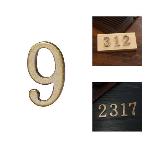 Maison magnétique numéros - magnétique,