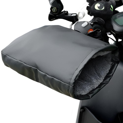 Manchon guidon moto hiver noir - moto,